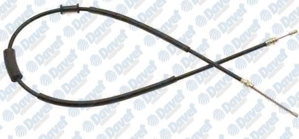 CAVO 1102288 El Fren Teli Arka Sag Punto 55 - 60 - 75 - 55 6 Vites 93-99 (1470/1305mm)  ####